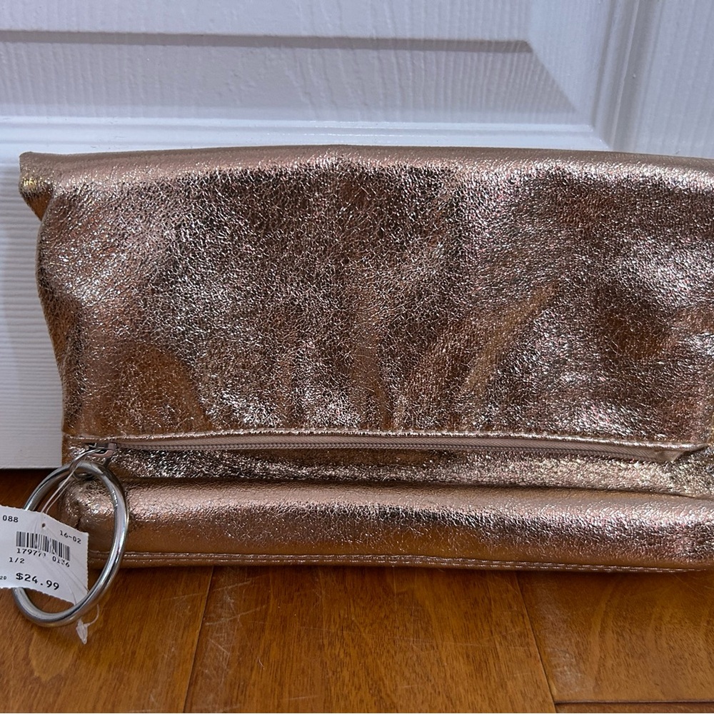 Elegant Gold Clutch Bag